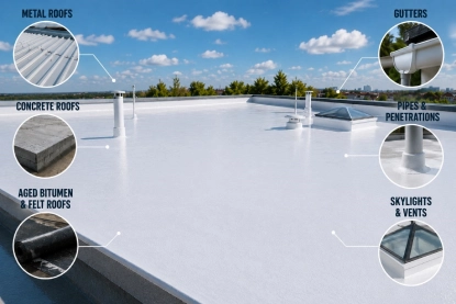 Why Liquid Rubber is the Most Versatile Tool in a Roofer’s Arsenal